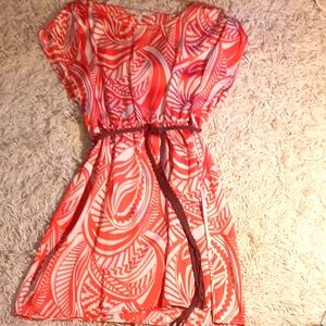 Vintage Y Forever 21 mini dress belt festival boho